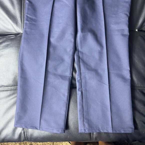Red Kap Women's Work NMotion Pants Blue Stretch Twill Wrinkle Resistant 18x34 - Picture 2 of 8